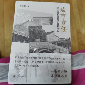 城市责任(平江历史街区保护更新纪实)