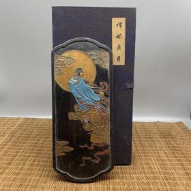 墨块 墨锭 嫦娥奔月 文房四宝摆件
【尺寸】9*21.5*2cm(手工测量略有误差)
【重量】513.5g