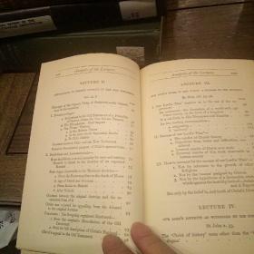 Liddon's  bampton lectures 1866( eight lectures preached before the university of Oxford)  李顿1866年班普顿讲座 (牛津大学)