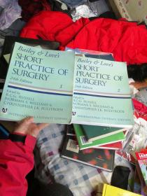 Bailey & Love's Short Practice of Surgery, 24th Edition（1＇2）两册合售