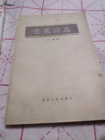 雪莱诗选