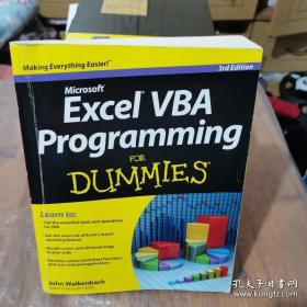 ExcelVBAProgrammingForDummies(ForDummies(Computer/Tech))