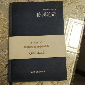 走向世界的中国作家系列丛书：陈州笔记（精装）