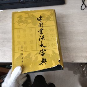 中国书法大字典（书衣破损）