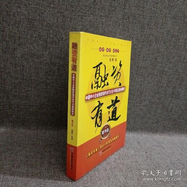 融资有道：中国中小企业融资操作技巧大全与精品案例解析