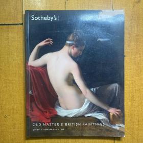 Sotheby\'s OLD MASTER BRITISH PAINTINGS 2013