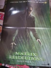 电影海报《Matrix revolutions November 5》 4开