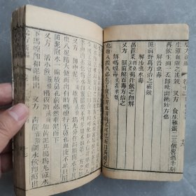 《验方新编》（六册线装清代木刻本）