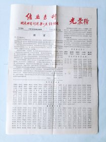 87年结业专刊 欢庆中药刊院第一届学员结业 光荣榜