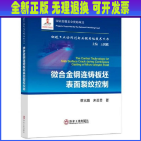 微合金钢连铸板坯表面裂纹控制/钢铁工业协同创新关键共性技术丛书