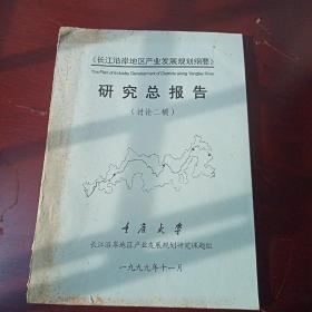 长江沿岸地区产业发展规划纲要以及研究分报告