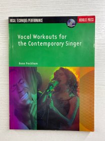 Vocal Workouts for the Contemporary Singer 當代歌手的聲樂訓練（附光盤）16開（2006年英文版）正版如圖、內(nèi)頁干凈