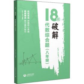 18招：破解代数综合题（八年级）