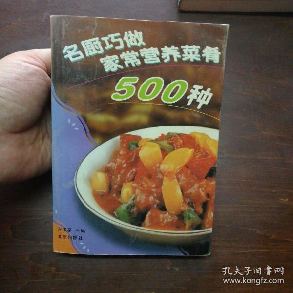 名厨巧做家常营养菜肴500种