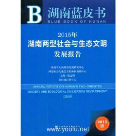 湖南蓝皮书：2015年湖南两型社会与生态文明发展报告