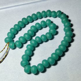 汉代老琉璃珠子配饰 颜色少见漂亮 规格约1.3*0.8cm