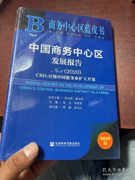 商务中心区蓝皮书：中国商务中心区发展报告No.6（2020）