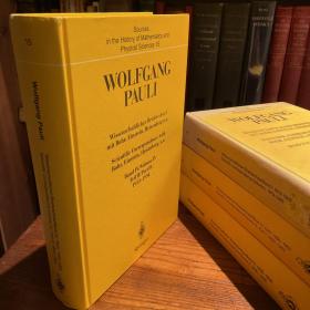1999 德文 Wolfgang Pauli 科学通信集 1953-1954年 16开 1000余页 如新