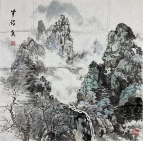 得自作者本人，终身保真 ——刘声垠，1941年生人，著名画家，教育家，哈尔滨师范大学美术系教授，国家画院研修班特聘导师，师从潘素、张伯驹、卜孝怀、孙天牧等名家。国家画院院长卢禹舜，著名女画家宫建华都是刘声垠先生的学生，培养出众多绘画英才。是新中国美术教育届的继承者，实践者和发扬者。