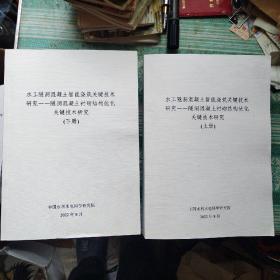 水工隧洞混凝土智能浇筑关键技术研究一隧洞泥凝土衬砌结构优化关键技术研究   上下