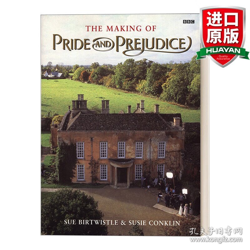 英文原版 The Making of Pride and Prejudice BBC 1995版傲慢与偏见的幕后 科林·费斯 英文版 进口英语原版书籍