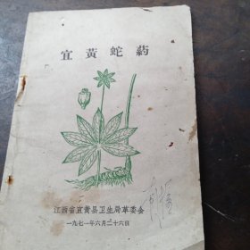 宜黄蛇药