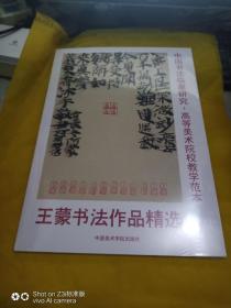 中国书法临摹研究 --高等美术院校教学范本  王蒙书法精品精选