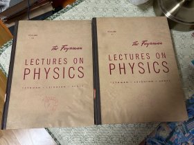 Lectures on physics volume1volume2 两册和售精装