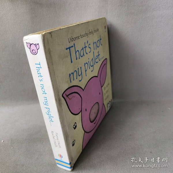 【库存书】Usborne出品 那不是我的小猪仔 英文原版绘本 That's Not My Piglet 幼儿触