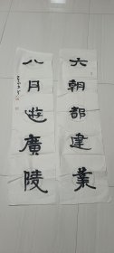 地方名家书法参赛作品:河南开封市尉氏县李春雷书法作品两张
