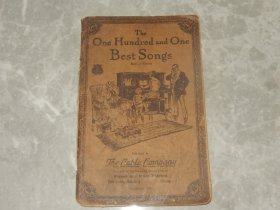 1930年 北平中华乐社出版《一百零一首最佳歌曲》英文，多基督歌曲！