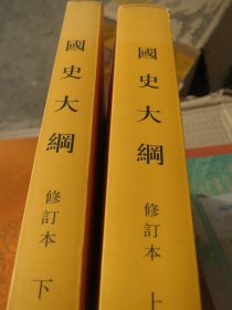 【再版】《国史大纲》（上下）
国史大纲 上下 修订本 好纸排印
钱穆 著 / 商务印书馆 / 2012-20 / 软装  / 平装以图为准.品自定【看图发货】