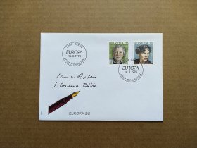 《集邮精品收藏：瑞士1996年女性作家科琳娜贝尔邮票首日封 商品如图》青山2401-16
