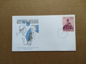 《集邮精品收藏 梵蒂冈1969年名人人物邮票首日封 商品如图》青山2404-2