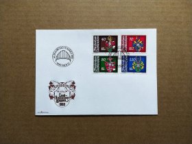 《集邮精品收藏：瑞士1980年徽志邮票首日封 商品如图》青山2401-16
