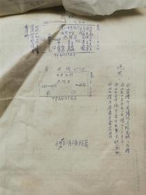 爱国民主人士杨伯谦女儿、贵州省文化局局长 杨慧琳 旧藏  供货保证书、呈报书、申报书等稿件一组 『坐拥百城YXY20230712A33』