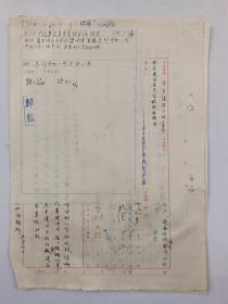 1956年 财经出版社 王季康、韩天勇拟稿  严健羽 核稿 易之签发 关于建筑经济书籍选题计划等相关事宜 发文稿一组『坐拥百城LHY20230612A03』