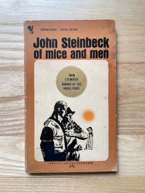 Of Mice And Men 诺贝尔奖得主约翰斯坦贝克著作，徐季桢捐赠书籍