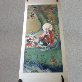 范传英大师工笔画佛像画保真 如来佛画像如来说法佛像图