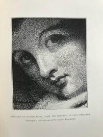 1907年 版画收藏者手册 80幅插图 漆布精装18开