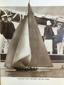 1935年 乔治五世登基二十五周年庆典图集 数百幅插图 漆布精装大16开