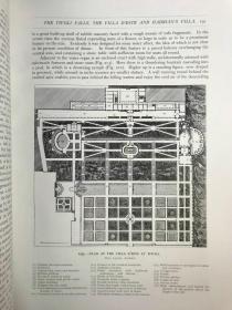 1919年 意大利庭院图集 400余幅插图 精装8开