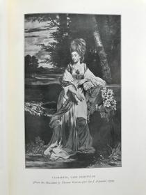 1907年 版画收藏者手册 80幅插图 漆布精装18开