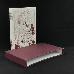 【弗里欧书社函装插图本】2004年，《晚餐故事集》，数十幅插图，精装带书匣（23-1-6）
