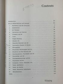 诺曼·克里《视觉艺术与美学中的精神病学与心理学索引》，精装，Psychiatry and psychology in the visual arts and aesthetics, a bibliography by Norman Kiell