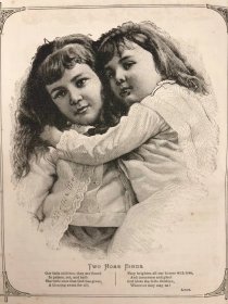 1887年 家庭箴言杂志 约百幅插图 漆布精装16开
