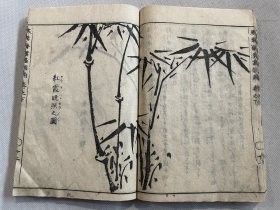 和刻本1779年刻版，1802年刷印《汉画指南建凌岱著筠轩旧藏》上下两卷全。