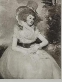 1904年照相凹版《凯瑟琳·克莱门茨夫人MRS. CATHERINE CLEMENTS》较深压痕，尺寸25.5*31.5厘米--凯瑟琳·克莱门茨Catherine Clements，1755-1815，嫁给了亚瑟·杰克曼，育有 5 个孩子。她于 1815 年 5 月 18 日在加拿大纽芬兰的雷纽斯去世