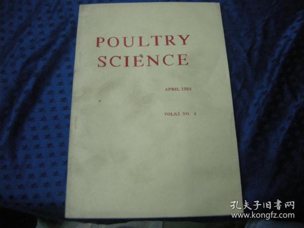 POULTRY SCIENCE