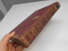 1943年【兽医细菌学手册（外文版）】精装本，贴有“国立中央大学图书馆”藏书票